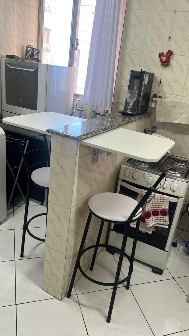 Cozinha do apartamento na Barra Sul