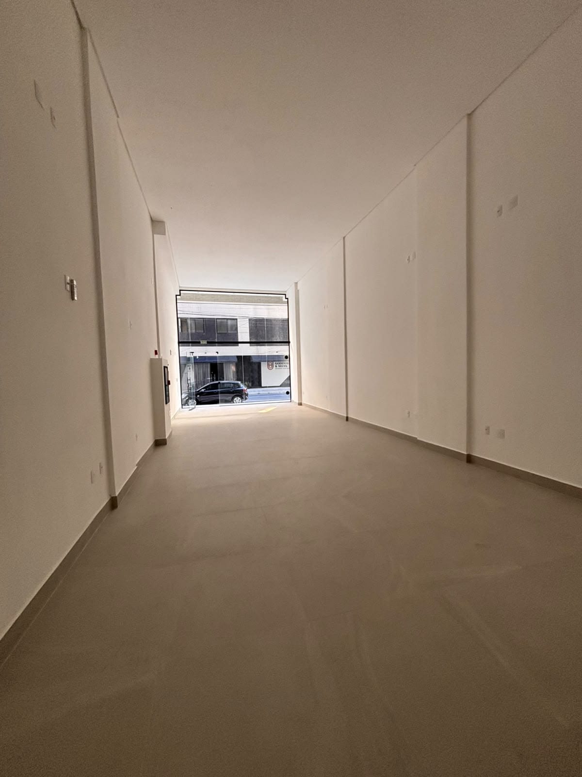 Interior da sala comercial no Northside